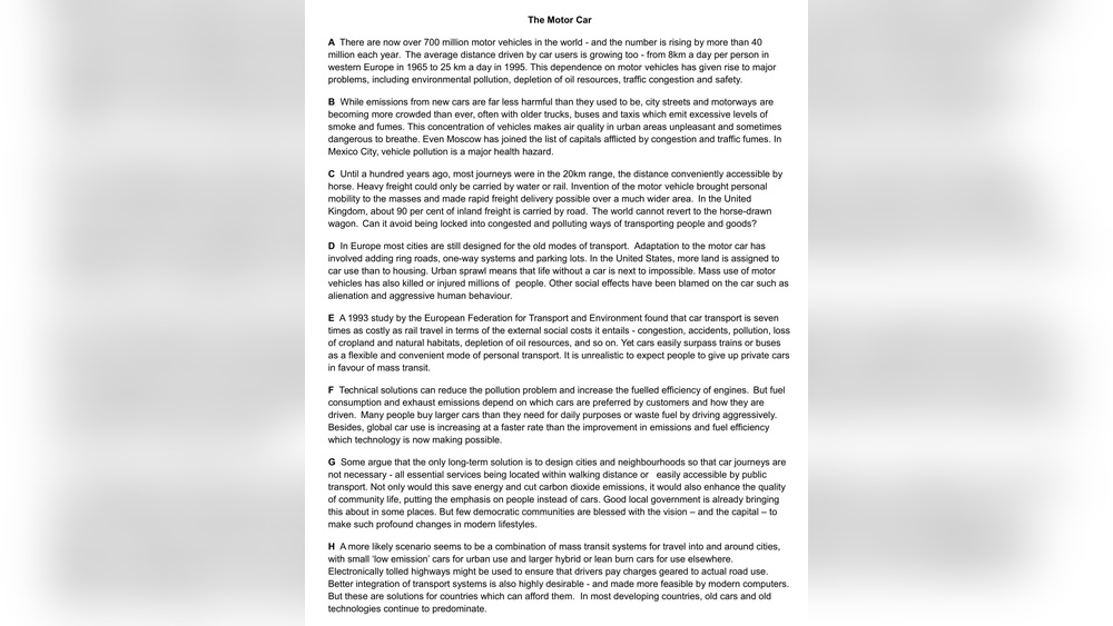 Ielts Reading Difficult Passages