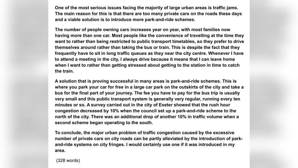 Ielts Writing Problem Solution Essay